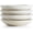 7.6"/22oz, variant on Pasta Bowls, Large Salad Serving Bowls (7.6 inch & 22 oz), Ceramic Bowl Plates Set of 4,  Embossments, Microwave and Dishwasher Safe