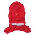 thumbnail image 2 of Ropa de con Capucha Impermeable Reflexiva Impermeable Del Animal Doméstico Del Perro - Rojo, XXL Rojo XXL jinwen Impermeable del gato del perro del animal doméstico, 2 of 5