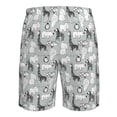 thumbnail image 6 of Naloa African Animals Men's Beach Shorts, Surfing shorts, Swim trunks, Quick Dry Swim Trunks for Surfing Beach Fun - X-Large, 6 of 9