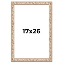 17x26 Frame White Real Wood Picture Frame Width 1.5 inches | Interior Frame Depth 0.5 inches |
