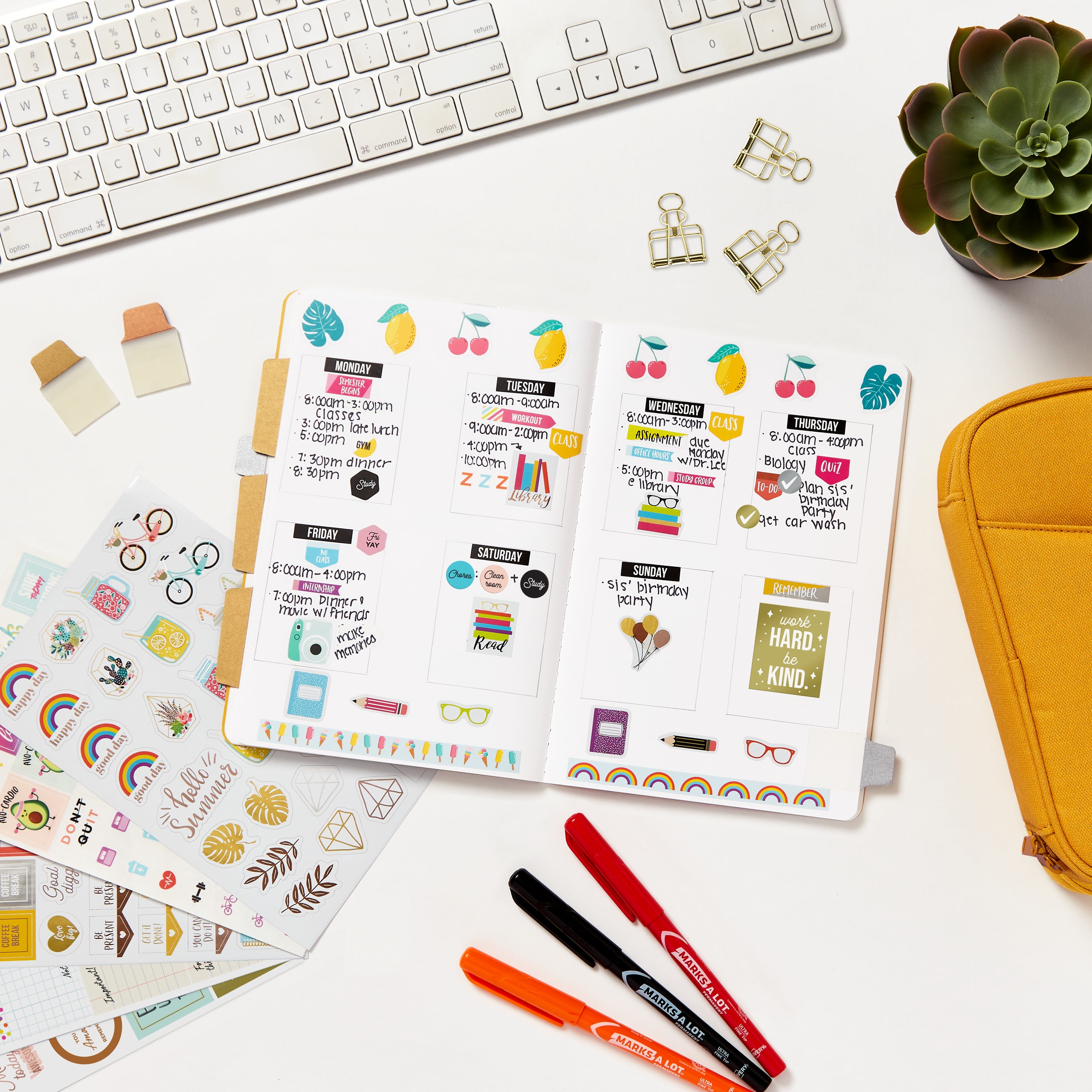 Planner Starter Kit- Student Stickers