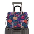thumbnail image 2 of FORMRS 16" Laptop Bag Carrying Sleeve Case with Handle Travel Shoulder Briefcase, Blooming Flowers Pattern, 2 of 8