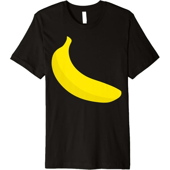 Big Huge Banana Premium T-Shirt men and women can wear, black, white, gifts