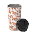 thumbnail image 2 of Honeii Beautiful Fox1 Print Travel Coffee Mug Insulated Coffee Cup with Leakproof Lid, Coffee Tumbler, Reusable Coffee Cups with Seal Lid, 2 of 8