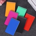 thumbnail image 5 of 6pcs Loops Notebook Creative Simple Waterproof Notebook para Office School Home (rojo, negro, amarillo, azul, rosa rojo, verde, cada color tiene 1 pieza), 5 of 5