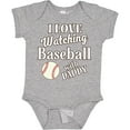 thumbnail image 3 of Inktastic Daddy Baseball Grandson Boys or Girls Baby Bodysuit, 3 of 5