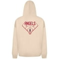 thumbnail image 3 of Men's Levelwear Khaki Los Angeles Angels Uphill Primary Full-Zip Hoodie, 3 of 3