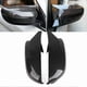 thumbnail image 3 of 2Pcs Rearview Mirror Cover Housing LeftRight 5116 8238 375 Glossy Black Fit for E46 3 Series 19982005, 3 of 3
