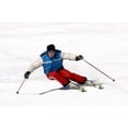 thumbnail image 2 of Skiing Wall Mural Decal by Wallmonkeys Vinyl Peel and Stick Graphic (48 in W x 24 in H), 2 of 4