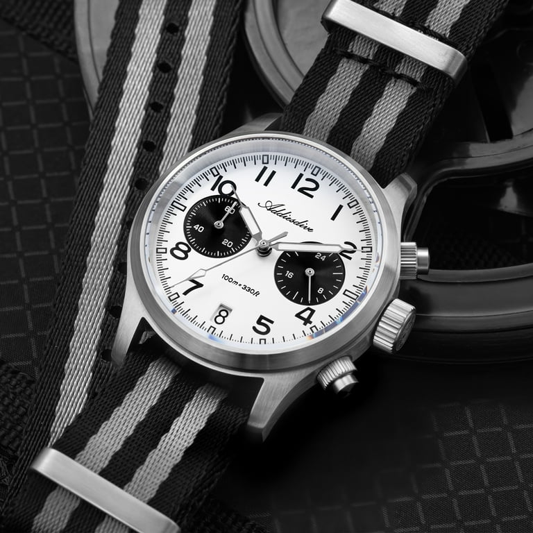 ADDIESDIVE Men's Chronograph Watch with Japanese VK64 Movement