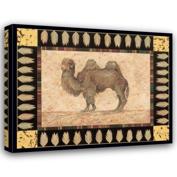 Pamela Gladding 24x20 Gallery Wrapped Canvas Wall Art Titled - Camel