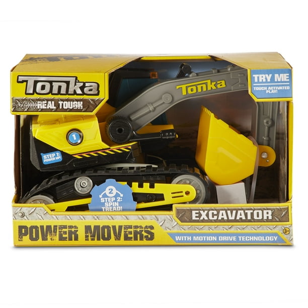 Tonka Power Movers Excavator for Indoor Playground by