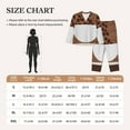thumbnail image 6 of Kll Coffee Cafe Cup Print Women'S Long Sleeve Pajamas With Pants Sleepwear Loungewear 2 Set-Xx-Large, 6 of 9