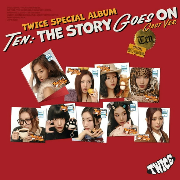 TWICE - TEN: The Story Goes On (Cast Ver.) (Walmart Exclusive) - CD