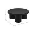 thumbnail image 3 of Meridian Furniture Rhodes Contemporary Metal Coffee Table in Black, 3 of 7