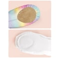 thumbnail image 5 of Bellafa Toddler Girls Glitter Ballet Shoes Split-Sole Dance Slippers Big Kids Elastic Laces Practice Gymnastics Yoga Shoes, 5 of 6