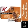 Kellogg's Special K Chocolate Peanut Butter Chewy Protein Meal Bars, Ready-to-Eat, 19 oz, 12 Count