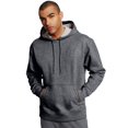 thumbnail image 1 of Champion Mens Powerblend Fleece Pullover Hoodie, M, Granite Heather, 1 of 2