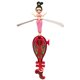 thumbnail image 3 of Bailarines de juguete de muñecas voladoras | Paquete de 2 discos voladores de cuerda de tracción de platillo volador | Juguete de lanzamiento de mano resistente para exteriores | Sorpresa de color, 3 of 6