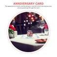 thumbnail image 3 of Miangastore Anniversary Pop-Up Card 3D Greeting Card Paper Assorted Color 1 Set, 3 of 8