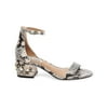 Steve Madden Womens Indie Natural Snake Sandal