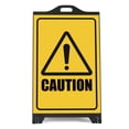 thumbnail image 3 of M&T Displays Double Sided Black Street SignPro Board-Caution-24x36 Stickers-Sidewalk A-Frame Sign, 3 of 10