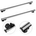 thumbnail image 2 of For 2016-2017 Jeep Cherokee Aluminum Roof Rack Cross Bars Anti-theft Lock NEW, 2 of 4
