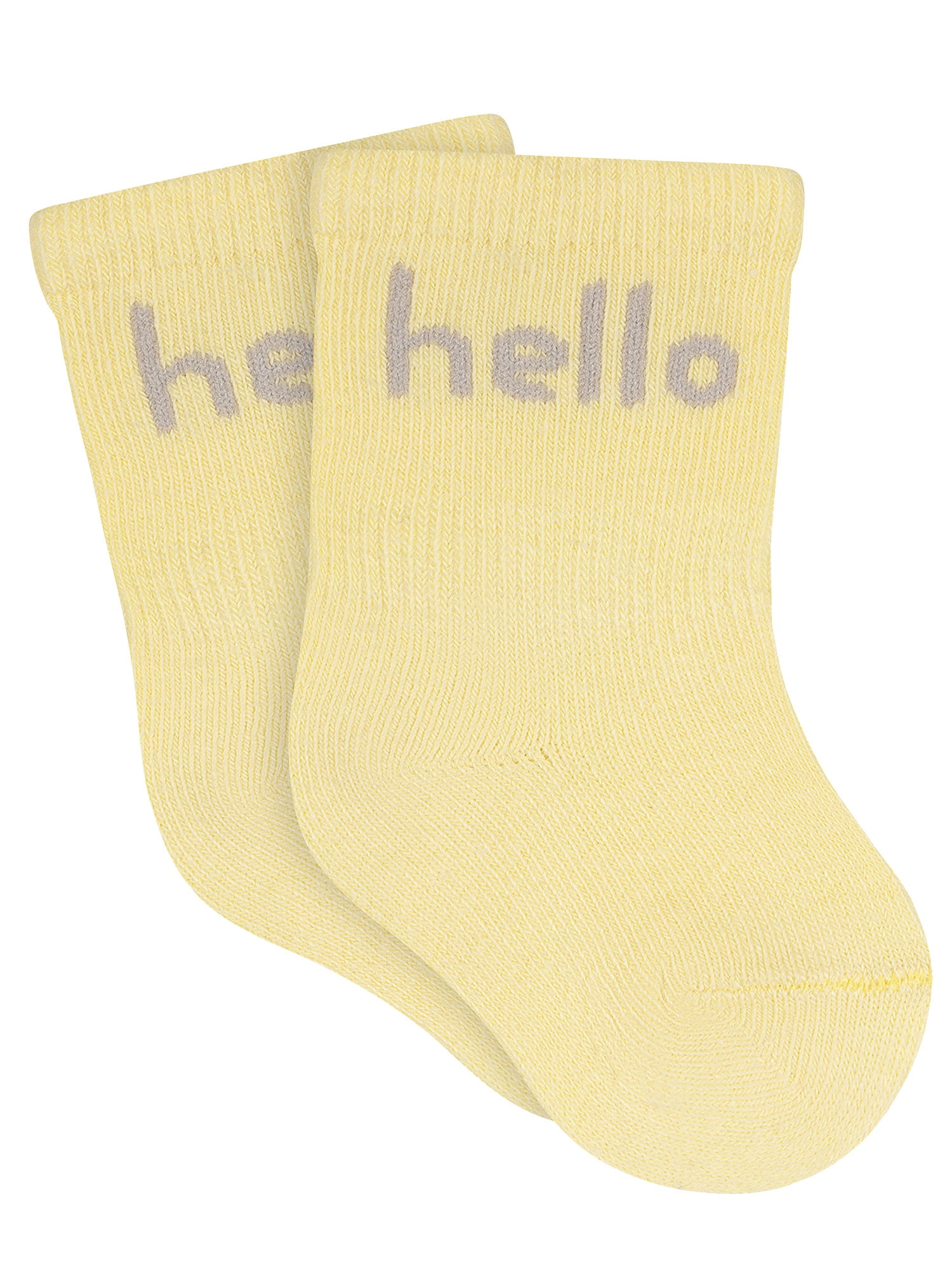 Gerber Baby Boy Jersey Wiggle Proof Crew Socks, 3-Pack, Sizes 0/6 Months - 6/12 Months
