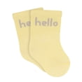 thumbnail image 2 of Gerber Baby Boy Jersey Wiggle Proof Crew Socks, 3-Pack, Sizes 0/6 Months - 6/12 Months, 2 of 6