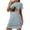 Blue 01, variant on DeHolifer Nightgowns for Women Short Sleeve Sleepshirt Crewneck Casual Printed Sleepwear Soft Nightshirt Pajama Dress Black L