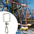 thumbnail image 6 of Fzaqwen Hanging Chair Hangers Versatile Supplies Square Brackets for Park Porch Yard 9cm Width, 6 of 9