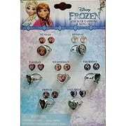 HRE Disney Frozen Sticker Earrings and Ring Set
