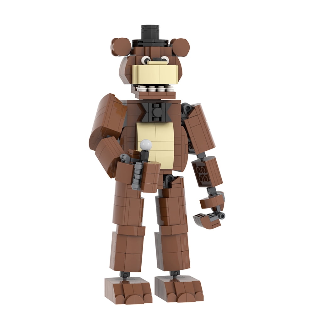 MOOXI Five Nights Fredy Action Figures Building Blocks Toys,FNAF Classic Horror Game Building Set,Halloween Birthday Gifts for Boys and Girls(470pcs)