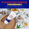 thumbnail image 4 of Crema para eccema TriDerma Fast Healing 180 ml para rostro y cuerpo, 4 of 8