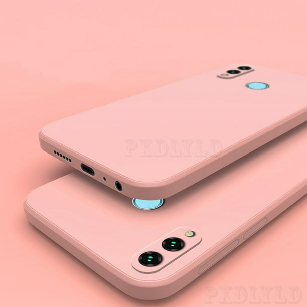 Funda de teléfono de silicona con marco cuadrado a la moda para Huawei Honor 8X 9X Play 9 10 20 Lite 10i 20s 20e 50 30i 30 Pro V10 V20 Tan Jianjun unisex