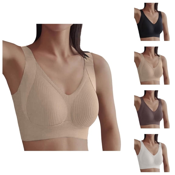 Minimizer Bras for Women Plus Size Full Coverage Seamless Anti Sagging Bralette Everyday Bra