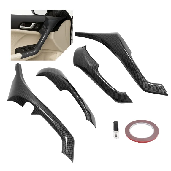 Kojem Door Armrest Cover (Carbon Fiber) for 2009-2014 Acura TSX​
