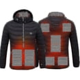 thumbnail image 1 of Heated Jacket, Winter Outdoor Warm Electric Heating Coat, 8 Heating Zones High Quality, 1 of 4