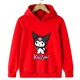 thumbnail image 3 of Sudadera informal de calle kawaii con dibujos animados de Hello Kitty Kuromi para niños y niñas de 3 a 14 años, sudadera con capucha para deportes al aire libre para niños, 3 of 5