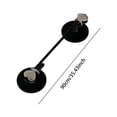thumbnail image 7 of Axioma Curtain Bungee Cord Rod Black Gift Metal Door with Adjustable Length Replacement, 7 of 7