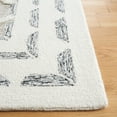 thumbnail image 3 of SAFAVIEH Casablanca Bojan Diamond Area Rug, Grey/Ivory, 8' x 10', 3 of 8