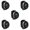 thumbnail image 3 of Cateissary Reloj inteligente inalámbrico Pantalla de 1,3 pulgadas IP65 cardíaco a prueba de agua Oxígeno en sangre Reloj de 4.0 compatible con Type2 NO2, 3 of 6