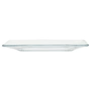 Mainstays 12-Piece Square Clear Glass Dinnerware Set
