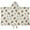 White Highland Cow, variant on Beige Buffalo Pattern Hooded Bath Towel,60"x35" for Ages 3 To 12 Kids, Quick Dry Lightweight Soft Microfiber Hood Beach Towel Cover Up for Kids