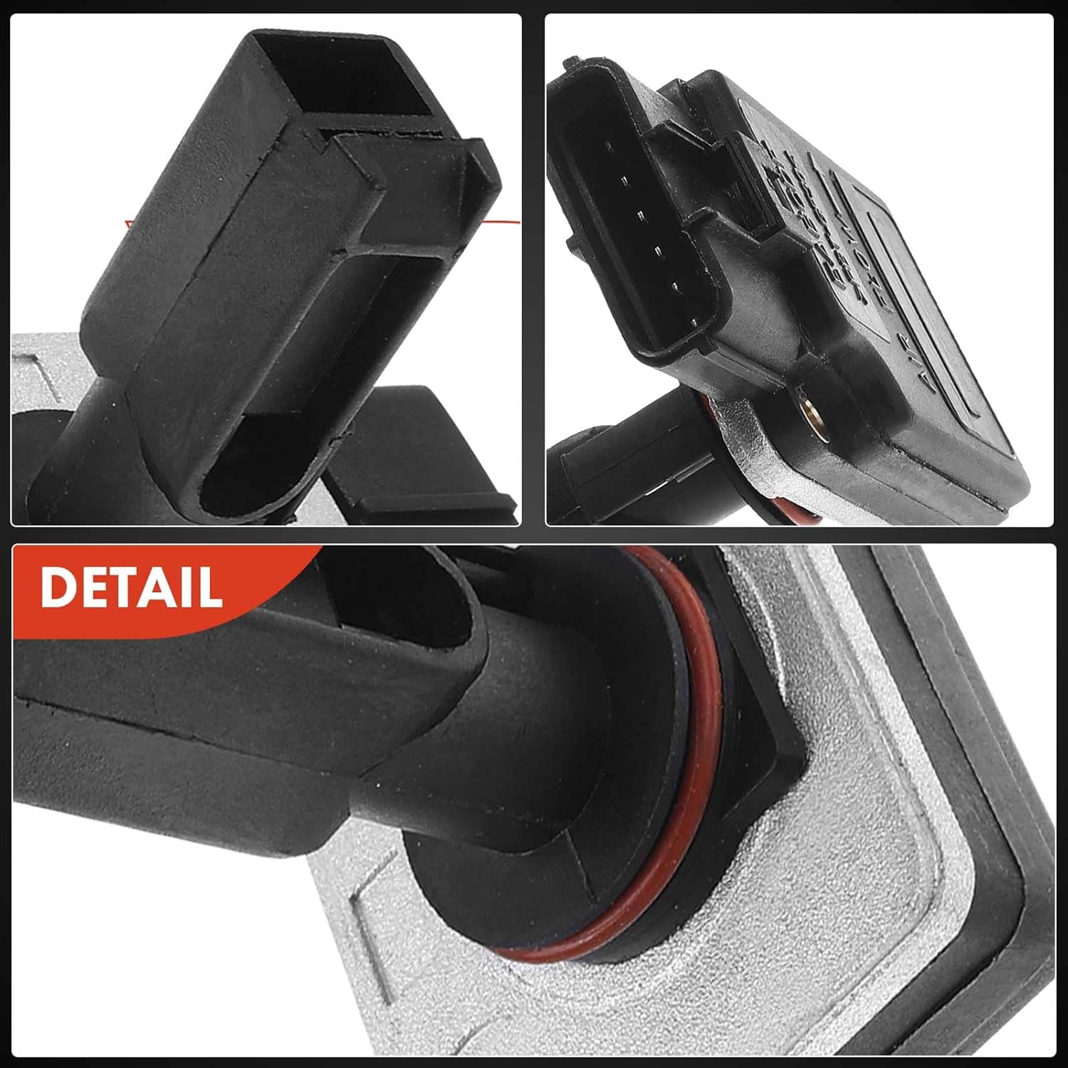 A-Premium Mass Air Flow Sensor Meter Assembly [wih 6Pins] fits 4,6Cyl 2.0 3.0 3.8 4.2 5.0 Compatible with Ford & Mazda & Mercury, fits E-150, Focus, Mustang, Taurus, B2300, Tribute, Sable & More