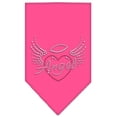 thumbnail image 5 of Pet and Dog Bandana Rhinestone, "Angel Heart", 5 of 10