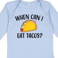 thumbnail image 4 of Inktastic When Can I Eat Tacos Baby Boys or Girls Long Sleeve Baby Bodysuit, 4 of 5