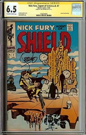 Nick Fury Agent of SHIELD #7 CGC 6.5 Signed Steranko