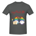 thumbnail image 4 of Bingfone Lgbt Gnome Men'S Loose Fit Short-Sleeve Pocket T-Shirt, 4 of 7