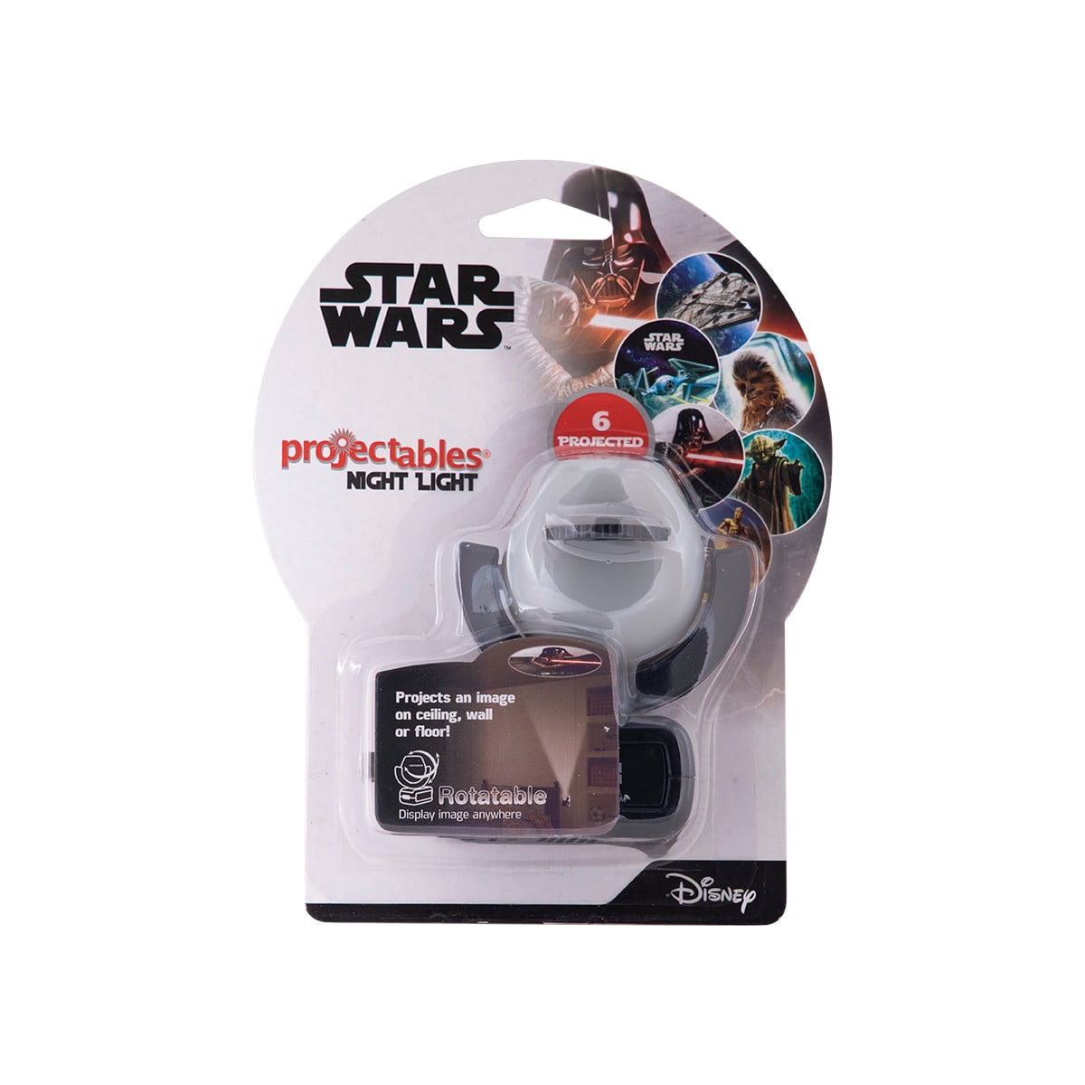 3R2.610 Disney Projectables Star Wars The Fighter LED Night Light NEW 